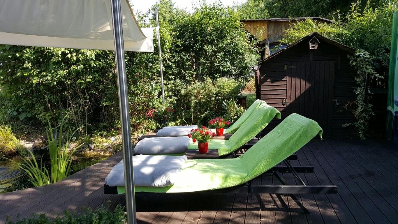 Deluxe Doppelzimmer Nordhausen Dış mekan fotoğraf