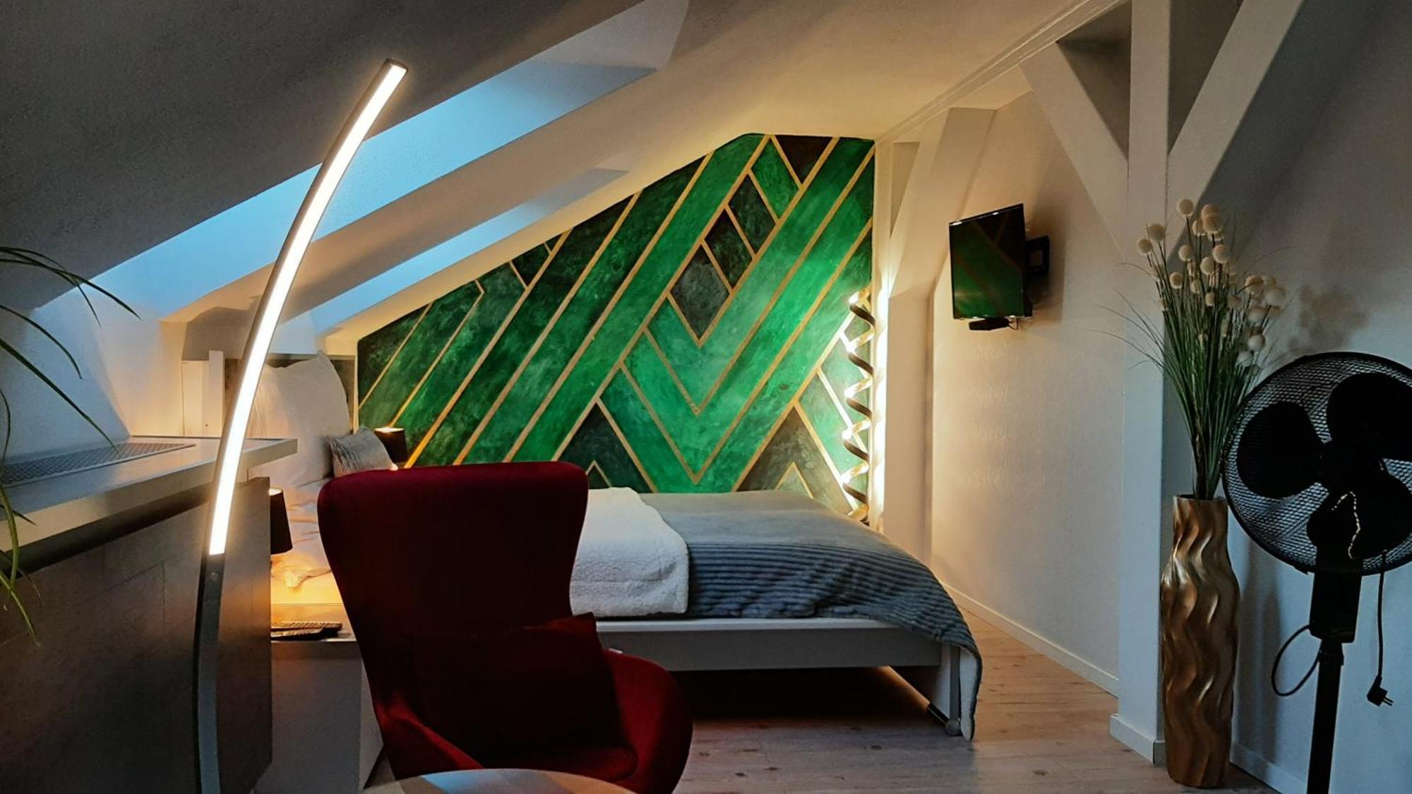 Deluxe Doppelzimmer Nordhausen Dış mekan fotoğraf